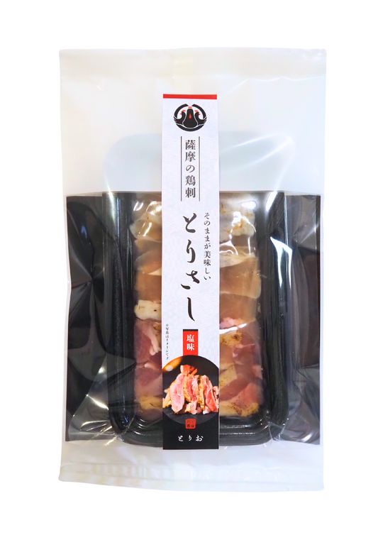 さつま若しゃも とりさし 塩味 100g